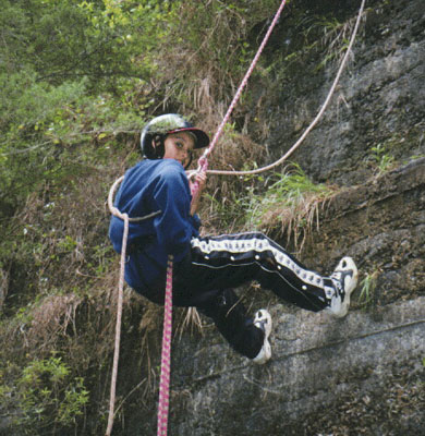 Abseiling