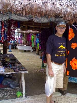 Michael Hill in the MamaHaus area