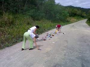 Picking up the books